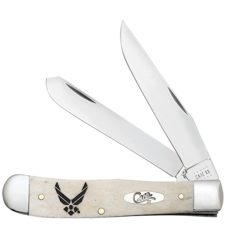 Case Cutlery Knife, Usaf Nat Bone Trapper 32403